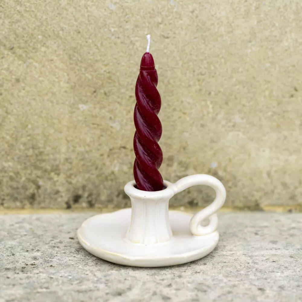 Grand Illusions Ceramic Candle Holder Crantock